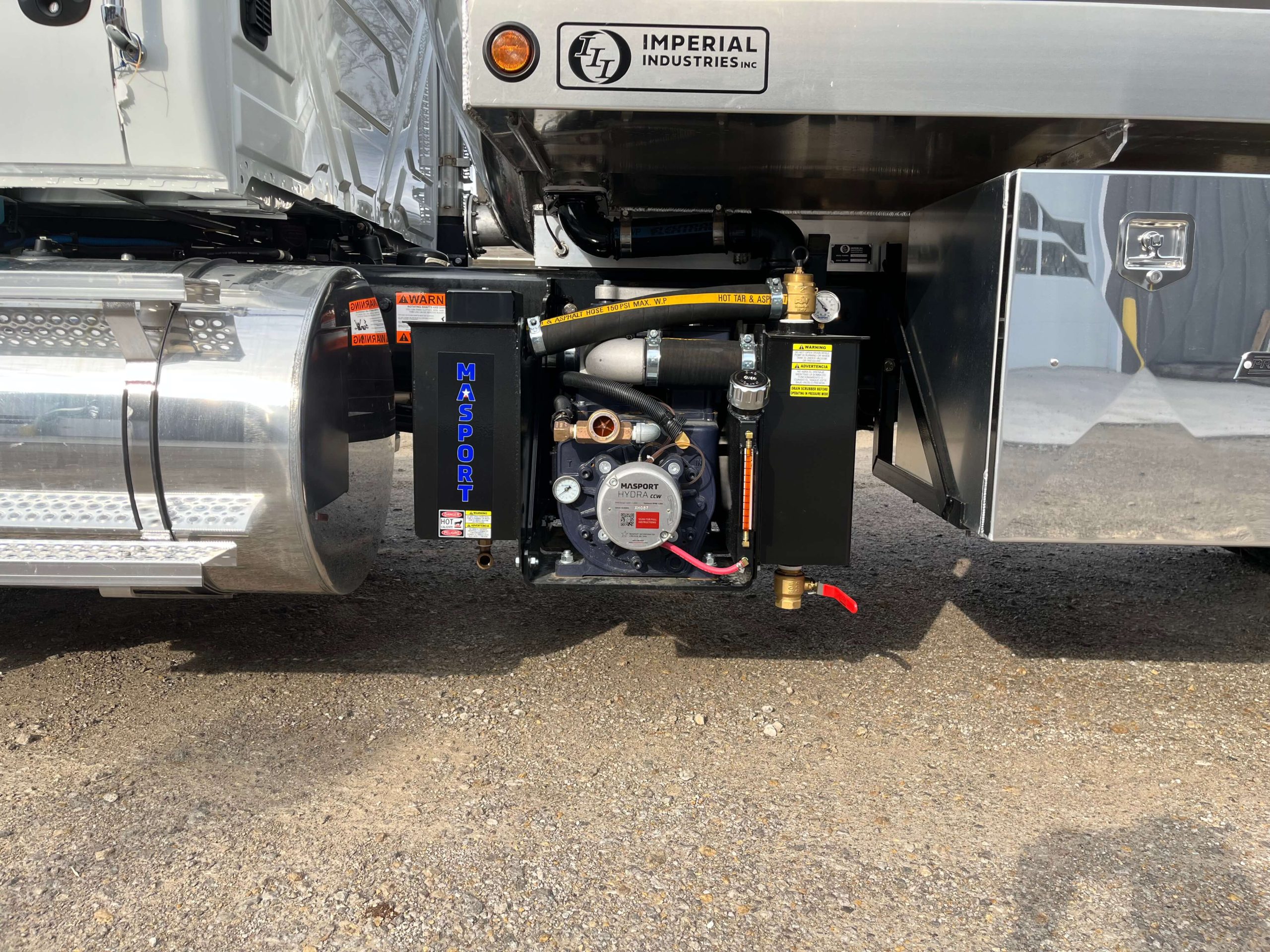 2024 International HV607 (4000Gallon) Imperial Industries Vacuum Truck