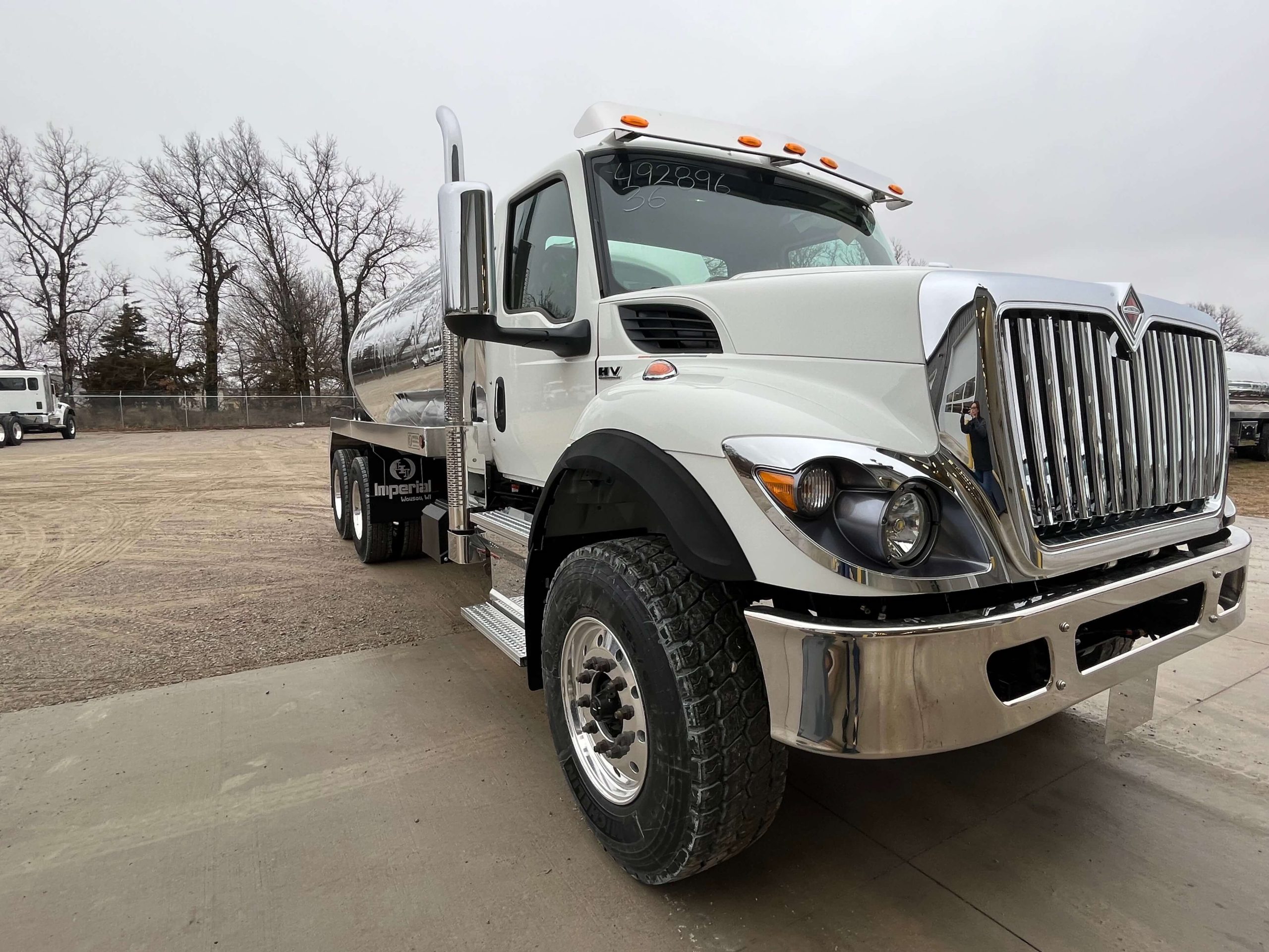 2024 International HV607 (4000Gallon) Imperial Industries Vacuum Truck